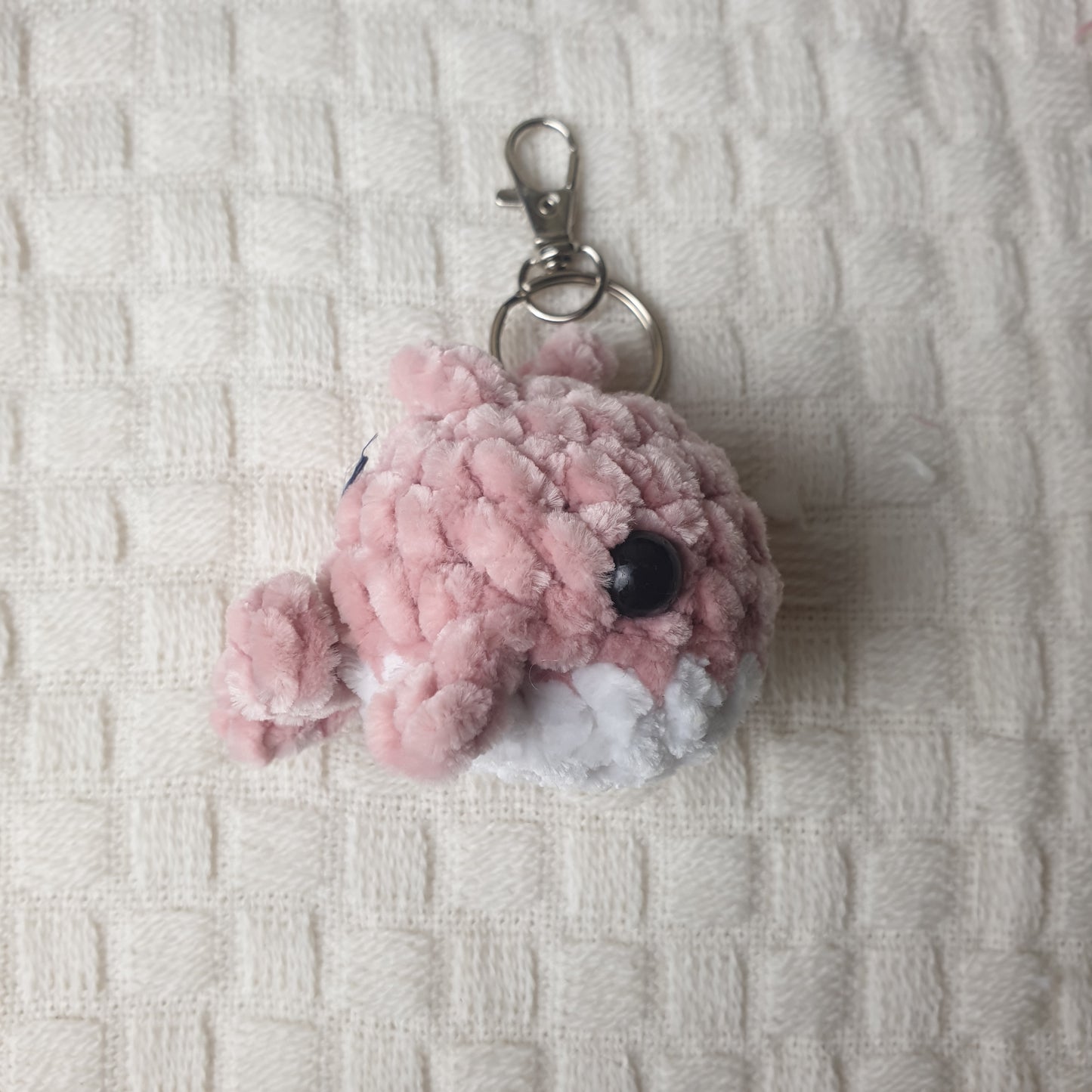 Crochet Baby Whale Keychains *Handmade & Ready to ship*