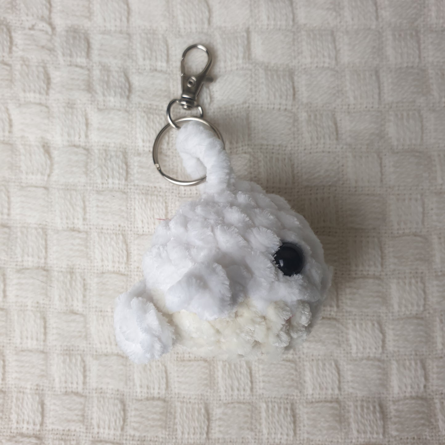 Crochet Baby Whale Keychains *Handmade & Ready to ship*