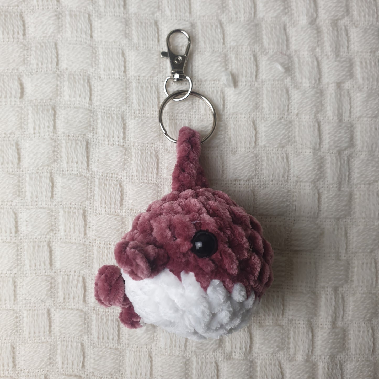 Crochet Baby Whale Keychains *Handmade & Ready to ship*