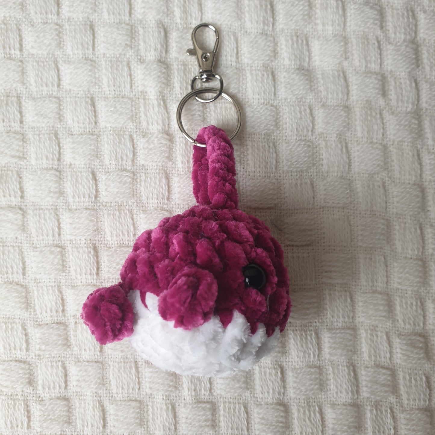 Crochet Baby Whale Keychains *Handmade & Ready to ship*