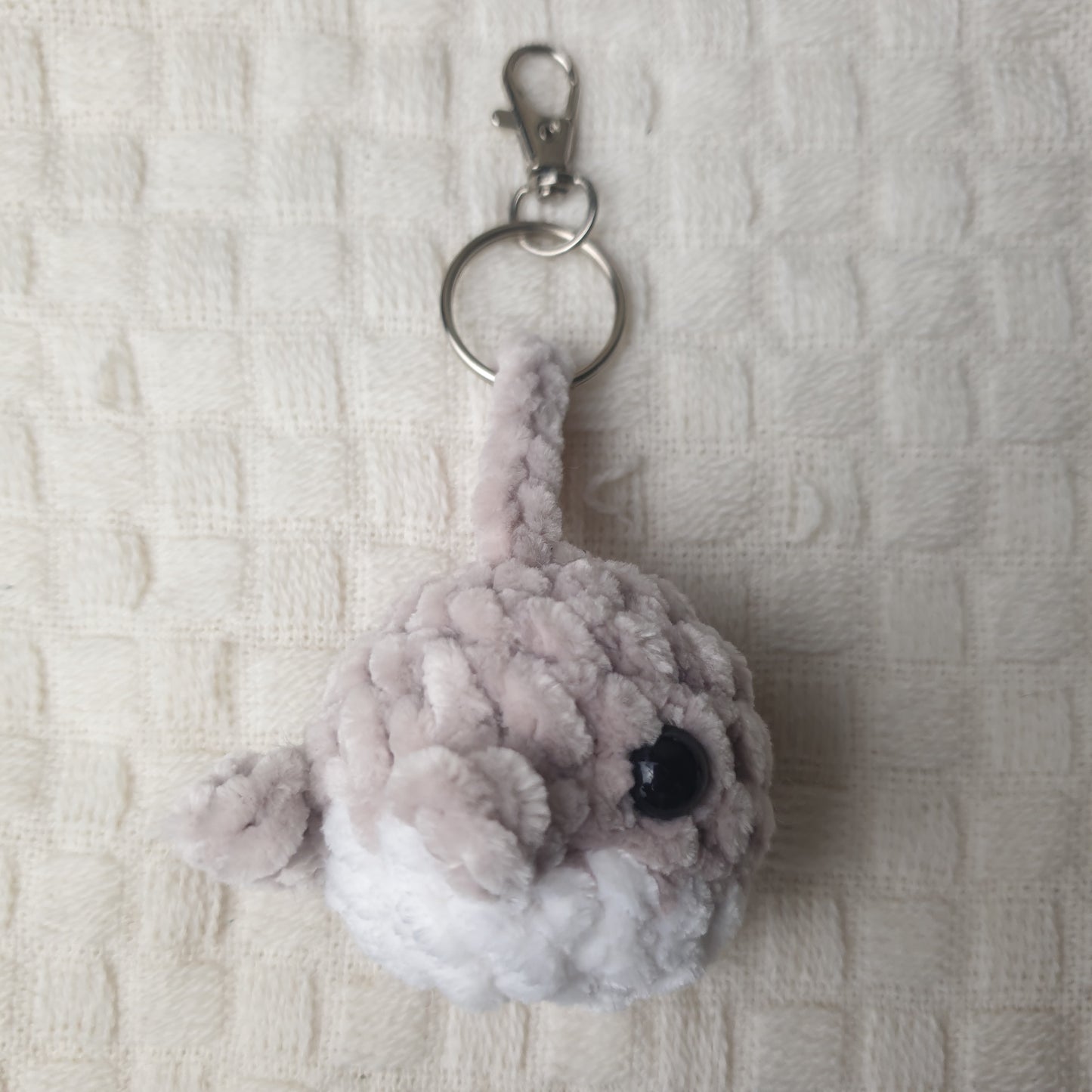 Crochet Baby Whale Keychains *Handmade & Ready to ship*