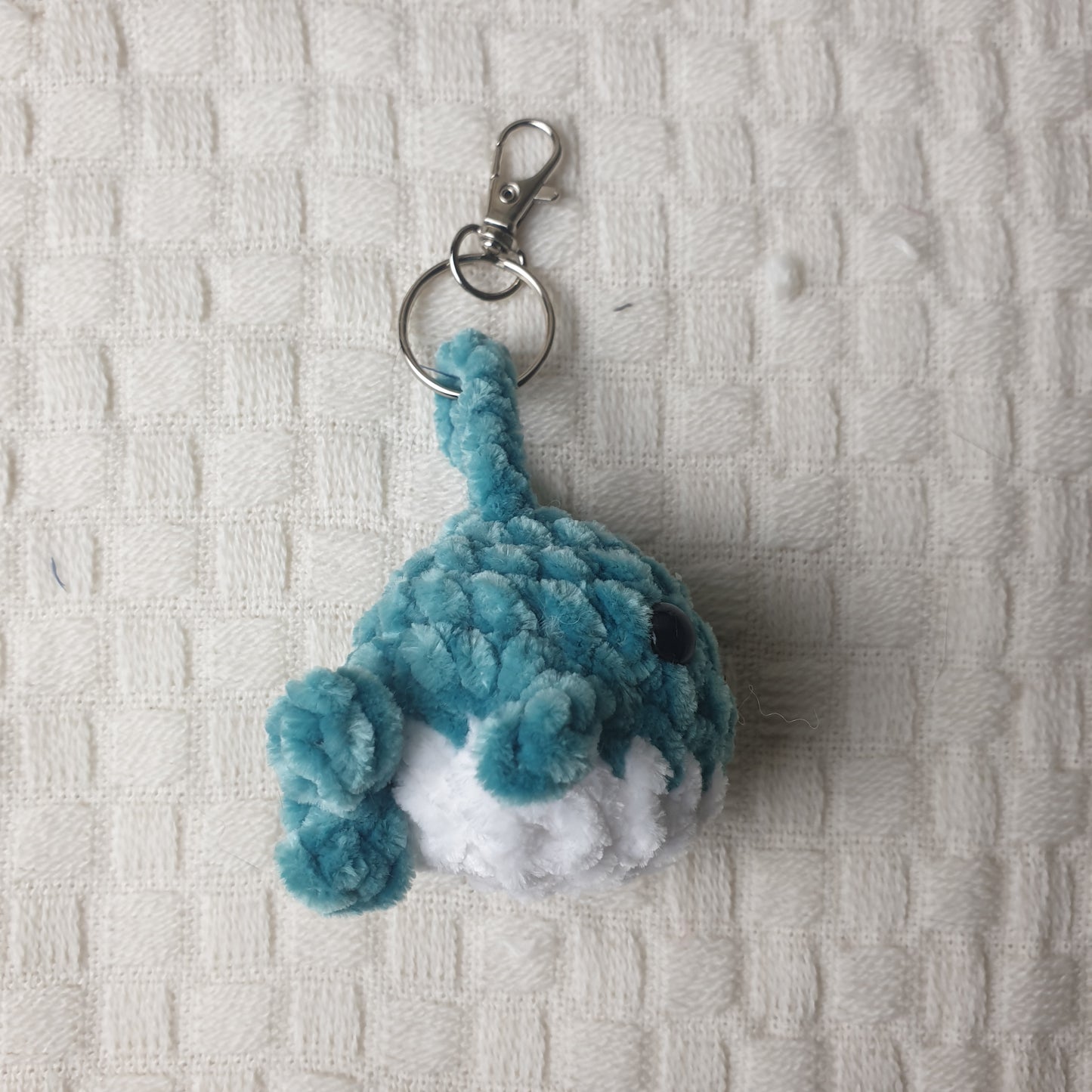 Crochet Baby Whale Keychains *Handmade & Ready to ship*