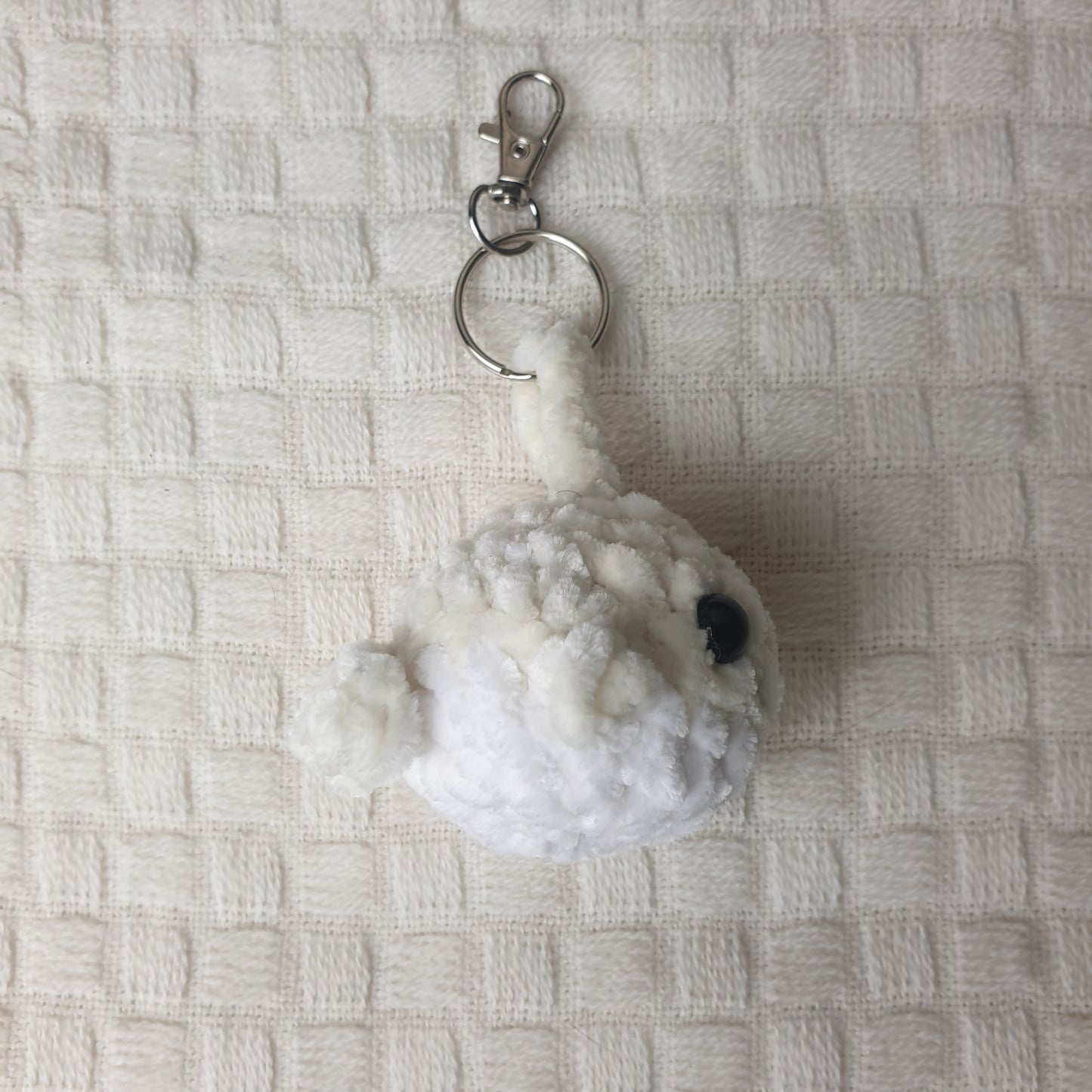 Crochet Baby Whale Keychains *Handmade & Ready to ship*