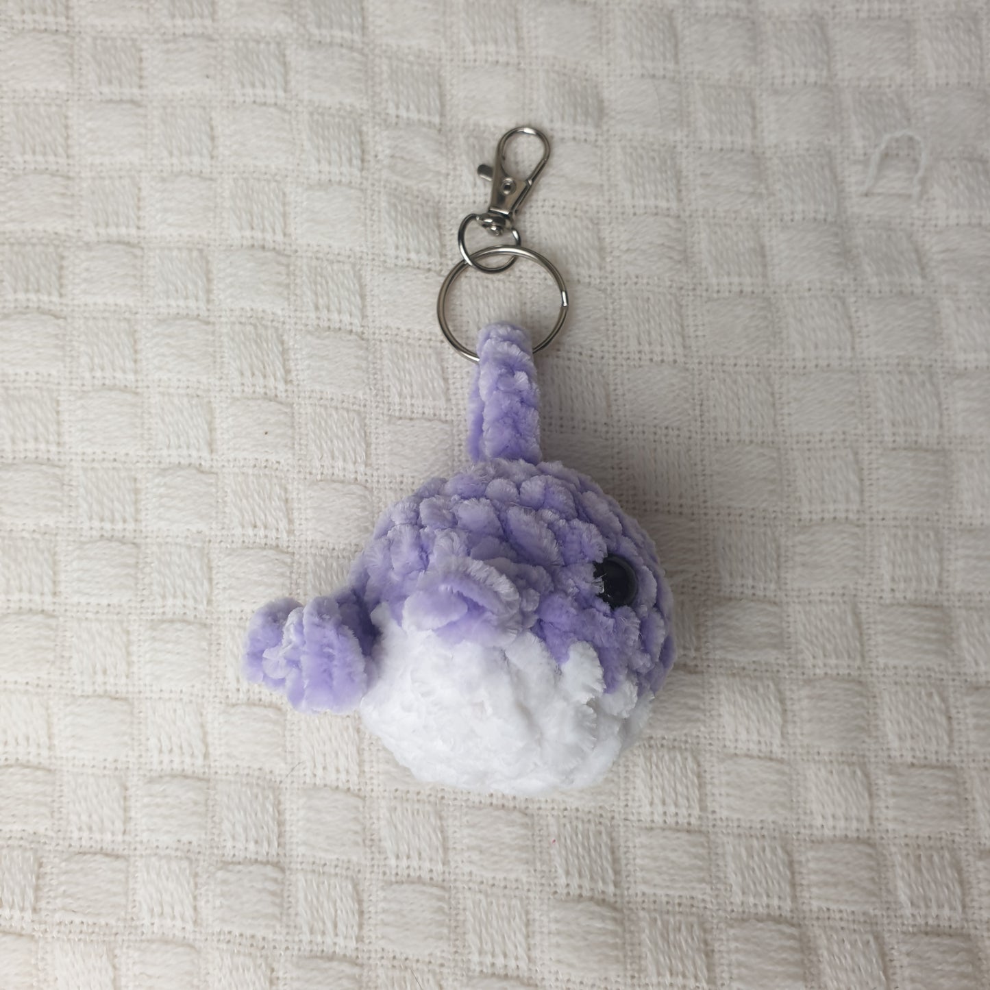 Crochet Baby Whale Keychains *Handmade & Ready to ship*