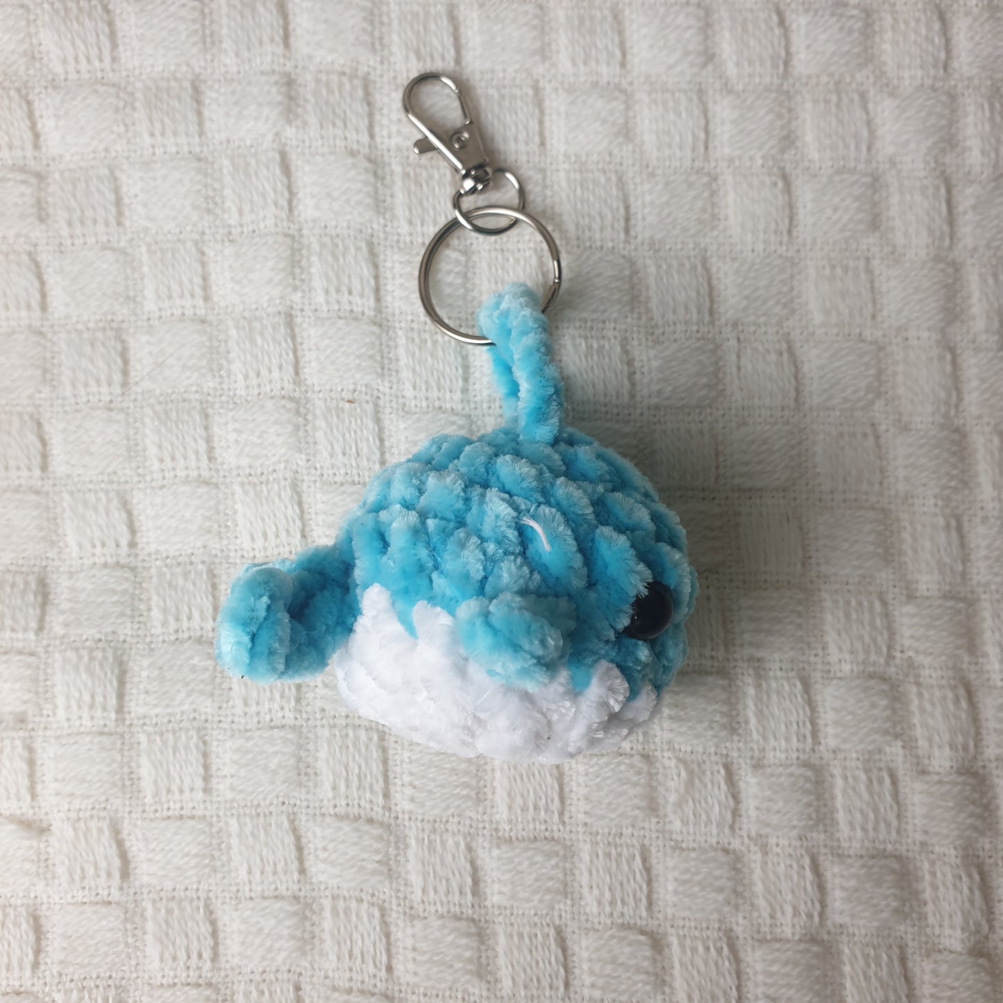 Crochet Baby Whale Keychains *Handmade & Ready to ship*