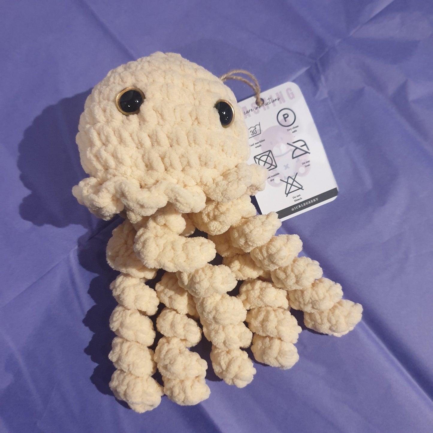 Crochet Jellyfish Amigurumi Plushie *Handmade & Ready to ship*