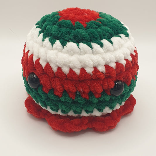 Crochet Mini Octopus Tri Colour *Handmade & Ready to ship*