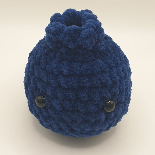 Crochet Blueberry Plushie *Handmade & Ready to ship*