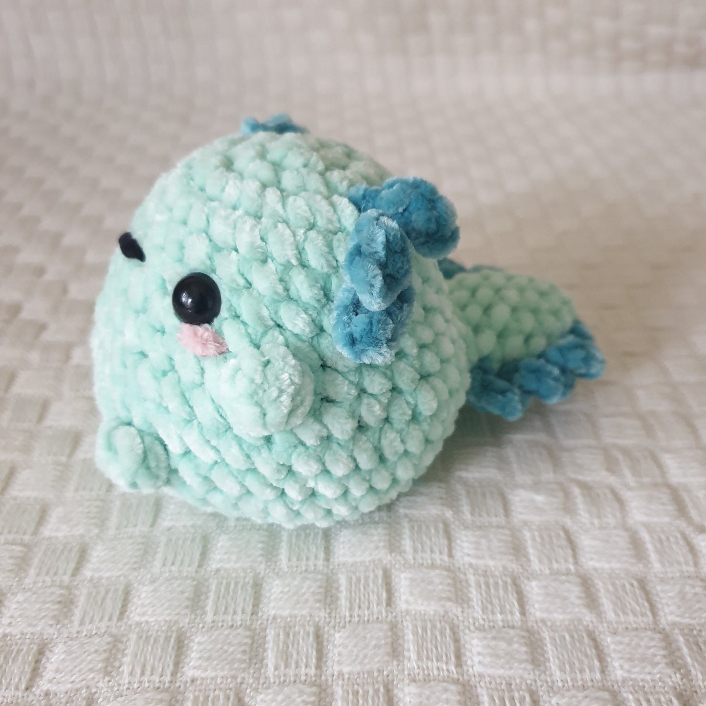 Crochet Axolotl Amigurumi Plushie *Handmade & Ready to ship*