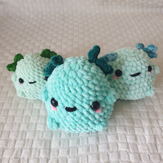 Crochet Axolotl Amigurumi Plushie *Handmade & Ready to ship*