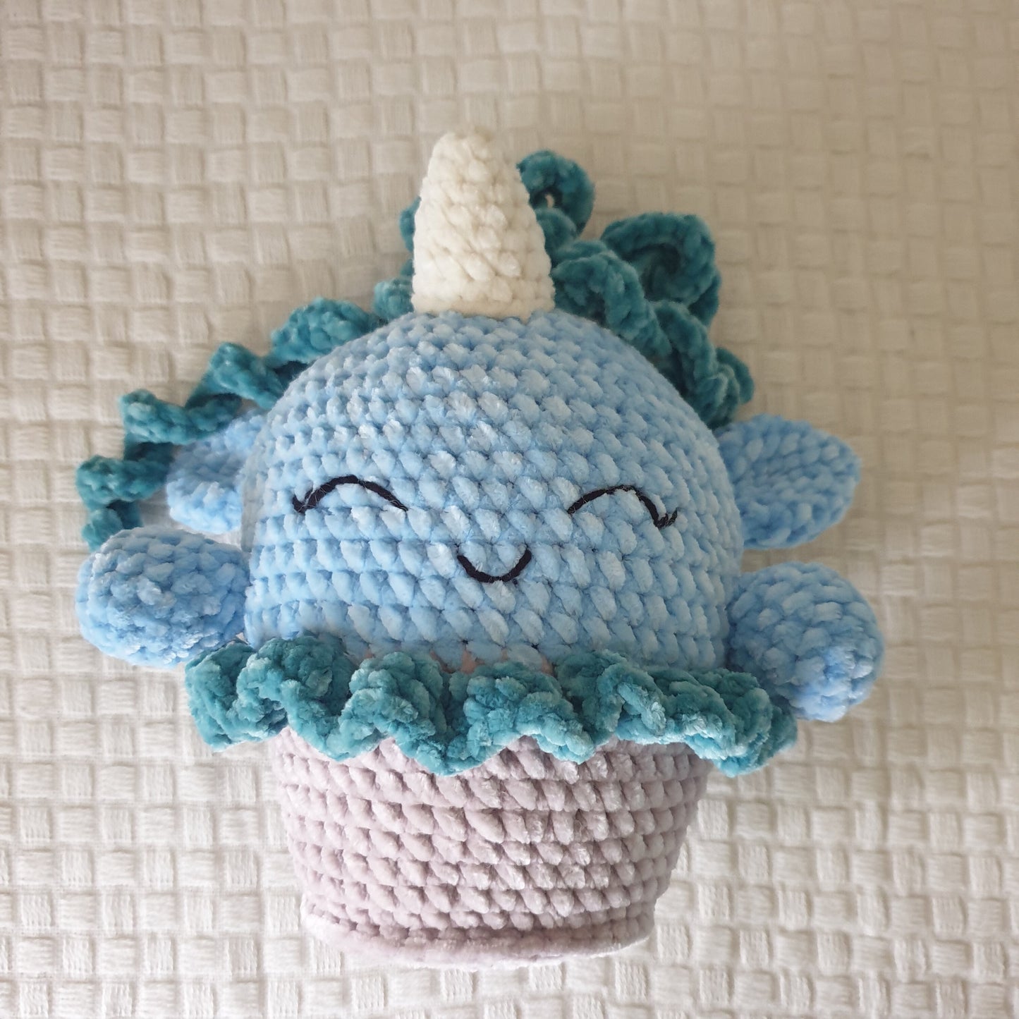 Crochet Unicorn Cupcake Plushie *Handmade & Ready to ship*