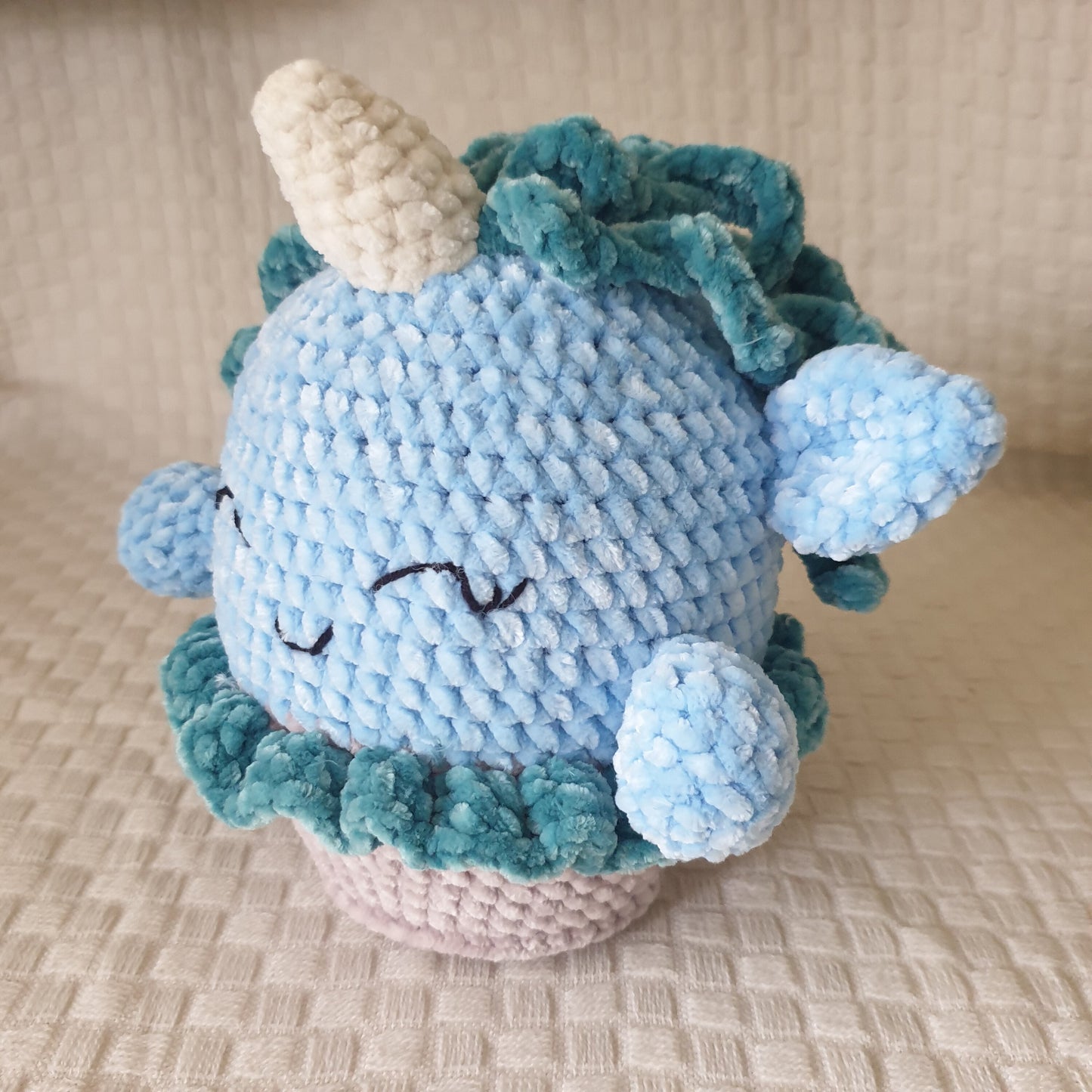 Crochet Unicorn Cupcake Plushie *Handmade & Ready to ship*