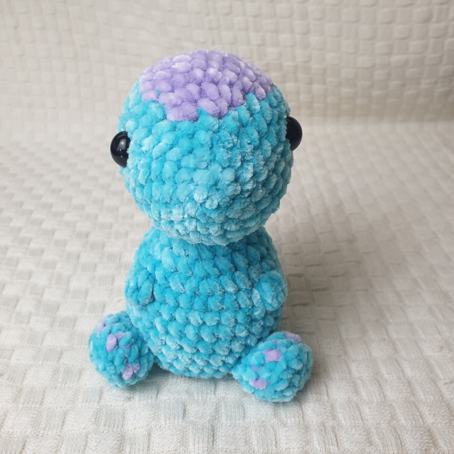 Crochet Parasaurolophus Plushie *Handmade & Ready to ship*