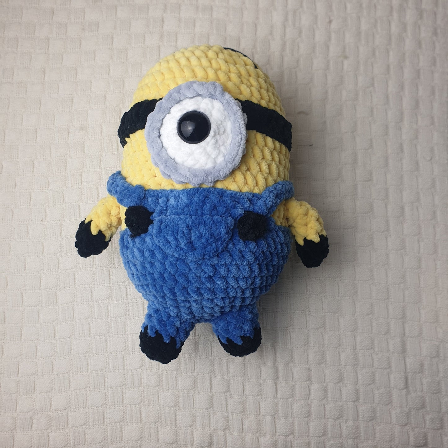 Crochet Stuart Minion Plushie *Handmade & Ready to ship*